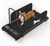 KEIKI Dog Treadmill for Small and Medium Breeds Indoor Exercise Machine with Quiet Motor LCD Display and Portable Design for Pet Fitness Training