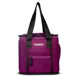 ENSIDE Waterproof Lunch Bag Office Tiffin Bags for Men Women | Polyster Fabric Insulated Hot & Cold Travel Lunch Bag | BPA - Free Multipurpose Tiffin Bag | for Office, School & Picnic (Purple)