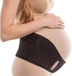 GABRIALLA Cotton Lined Pregnancy Support Belt - Soft and Breathable Pregnancy Belt for Back, Pelvic, Hip Pain, SPD, & PGP - Adjustable Maternity Support Belt - Pregnancy Gift for Expecting Mum