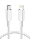 Exeric USB C to Lightning Cable 1M iPhone Charger Cable [MFi Certified] iPhone Fast Charger Cable USB-C Power Delivery Charging Cord for iPhone 14 13 12 11 XS XR X Pro Max Mini 8 7 6S 6 Plus 5S SE