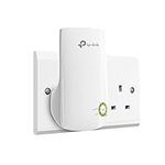 TP-Link N300 Universal Wi-Fi Range Extender, Broadband/Wi-Fi Booster, Plug and Play, WPS, UK (TL-WA854RE)