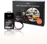 PAJ GPS Vehicle Finder 4G 1.0 – Direct Connection to The Vehicle Battery (9-75V), Real Time GPS Tracking for Cars, Motorcycles, Trucks & More, GPS Tracker for Vehicles or for Fleet Management