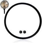 Upgraded for Presto 09985 Pressure Canner Sealing Ring Gasket 01745 01751 01755 01781 01782 01784, for Pressure Cooker 16 18 23 Quart, with 2 Overpressure Plug, 1 Pack
