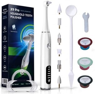 Valkynos Tooth Polisher, Rechargeable Electric Teeth Polishing Kit