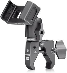 FANAUE Motorcycle Phone Mount with 1" Ball Head Adapter , Bike Phone Mount [1s Lock][Secure Protection], 360° Rotatable Phone Holder for Mountain Bike/ATV/Scooter Handlebar Fit for 6"-8.5" Phone