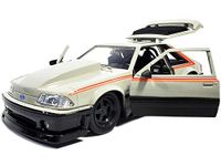 Jada Toys Bigtime Muscle 1:24 1989 Ford Mustang GT Die-cast Car Gloss Grey, Toys for Kids and Adults