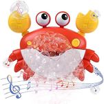 Bath Toys for Toddlers 1-3,Crab Bubble Machine Baby Bath Toys with Music,Bath Bubble Maker,Bath Toys for Baby Bathtub,Bubble Crab Kids Bath Toys for Infants 18 Months,Kids Bath Toys Enjoy Bath Time