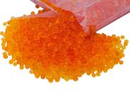 Elysian Color Indicating Orange Desiccant Silica Gel Beads Absorbent Rechargeable For Moisture, Room, Kitchen, Wardrobe, Cupboard, car, Bedroom, Camera, Lenses, Shoes (Orange, 1 KG)