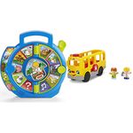 Fisher-Price Little People See 'n Say Toddler Toy + Musical Toddler Toy School Bus