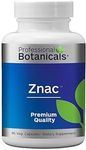 Professional Botanicals ZNAC - Highly Absorbable Zinc Supplement to Support Immune Function, Healthy Metabolism and Prostate Health - 90 Vegetarian Capsules