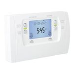 LavaTap Pro Controls 7 Day 2 Channel Heating Programmer Direct Replacement for Honeywell ST9400C Heating Hot Water Control Compatible with Honeywell ST699 ST799 ST7100, White