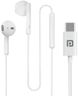 Portronics Conch Theta C in Ear Type C Wired Earphones with in Line HD Mic, Powerful Audio, 14.2mm Driver, Unique Earbuds Design, TPE Anti Tangle Wire, in line Controls, Wide Compatibility(White)