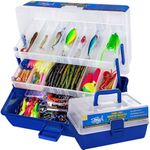 Vipfish 448-Pcs Fishing Lures Kit – Complete 3-Layer Tackle Box Set with Hooks, Weights, Bobbers, Pliers, Rigs, Leaders, Fluorocarbon Line, Accessories & More for Kids Fishing Gear