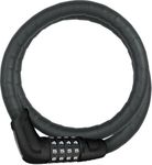 ABUS armoured cable lock Steel-O-Flex Tresorflex 6615C - combination lock made of steel cable with armour made of steel sleeves - security level 5
