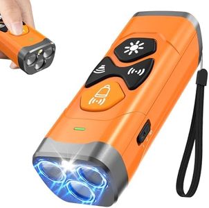 Nasebila Dog Bark Deterrent Devices | Stop Your & Neighbor’s Dog Barking | 3X Ultrasonic & 23ft Range Anti Barking Device | Dog Behavior Correction Training Indoor Outdoor