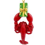 Lobster Christmas Tree Ornament - Beach Coastal Nautical Theme Decoration