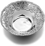 Wilton Armetale 189144 Western Round Serving Bowl, Silver, Aluminum