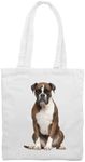 Tribal T-Shirts Boxer Dog Shoulder - Shopping Bag