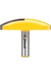 YONICO Router Bits Horizontal Crown 3-Inch Radius 1/2-Inch Shank 16185
