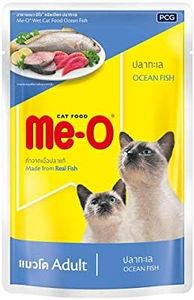 ME-O Pouch Wet CAT Food Ocean Fish Flavour 80 G Pack of 12
