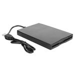 Sharainn External Floppy Drive Disk 3.5 Inch Card Reader Computer Accessory USB External Floppy Drive Disk for Desktop and Laptop Computers