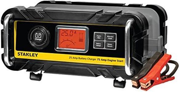 STANLEY BC25BS Smart 12V Battery Charger for Car/Marine Charging