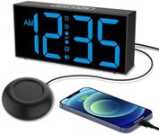 Netzu Vibrating Alarm Clock for Hea