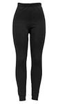 Ladies Thick Winter Thermal Leggings Fleece Lined Warm High Waist Size UK 16 - 22 (Black, 16)