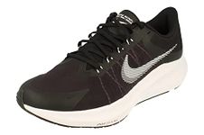 NIKE Zoom Winflo 8 Mens Running Trainers CW3419 Sneakers Shoes (UK 9.5 US 10.5 EU 44.5, Black White Dark Smoke Grey 006)