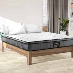 BEDRA BEDDING Queen Mattress 22cm Coil System Bed Mattress