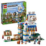 LEGO 21188 Minecraft The Llama Village, Farm House Toy Building Set, Gift Idea for Kids, Boys & Girls with 6 Modules, plus Villagers and Animal Figures