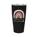 Wisedeal Mug of Love Stainless Steel Coffee Mug Gifts for Best Friend Sister Mom Thinking of You, Get Well Soon Encouragement Nurse or Cancer Gift Birthday Sympathy Condolence Present Tea Cup 20 OZ