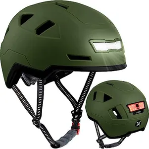 XNITO Bike Helmet with LED Lights - Urban Bicycle Helmet for Adults, Men & Women - CPSC & NTA-8776 Dual Certified - Class 3 E-Bikes, Scooters, Onewheel, Commuter, Mountain
