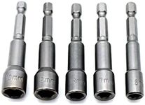 5Pcs Power Nut Driver Bit Set, Elec