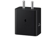 Samsung Galaxy 45W Charging Adapter Ultra Fast Charging Charger for S25/S25 plus/S25 Ultra/S24 Ultra/S24 Plus/S24/S23 Plus/S23 Ultra/S23/S23 FE/S22 Ultra/Z Fold/Z Flip 5/4/3/A55/M55 USB-C Port Black