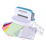 Kokorosa Portable Die Cutting and Embossing Machine,Manual Cutting Die Machine,Die Cutting Machine Full Tools-for Card Making,Scrapbooking,Crafting, 6” Opening