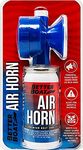 Air Horn Can for Boating & Safety Very Loud Canned Boat Accessories Hand Held Fog Mini Marine Air Horn for Boat Can and Blow Horn or Small Compressed Horn Refills 1.4oz