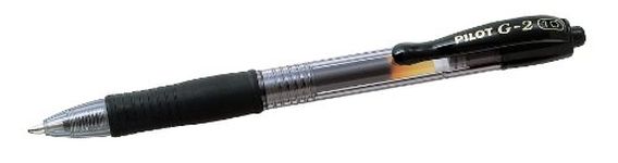 Pilot G210 Retractable Gel Rollerball 1.0 mm (Box of 12) - Black