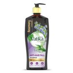 DABUR Vatika Rosemary & Seaweed Anti-Hairfall Shampoo - 640Ml|Reduces Hair Fall|Stimulates Hair Growth And Thickness|Co-Created With Dermatologist|No Sulphates, Silicones & Parabens|Animal Test Free