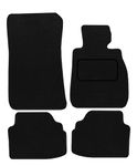 FSW - Tailored Mats - Fits BMW 3 Series 2006-2013 E92 COUPE - Black Carpet - Anti Slip Mat - Non Slip Car Floor Mat, Fitted With Clips & Granulated Backing - 4 Pc Floor Mat Only