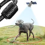 DOGOITM GPS Wireless Dog Fence System, Electric Dog Collar with 3 Modes, Pet Containment System with AI Smart Signal, Electric Dog Fence for Outdoor Use, Range 65-3290 FT Dog Collar for Most Dogs