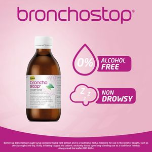 Bronchostop Cough Syrup 200ml – Herbal Relief for Coughs