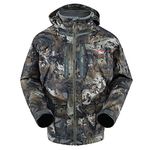 SITKA Men's Hudson Waterproof Insulated Hunting Jacket, Optifade Timber, Large Tall