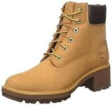 Timberland, Womens,Kinsley 6 Inch Waterproof Boot,Wheat Nubuck,065M, 6.5