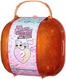 L.O.L. Surprise! Color Change Bubbly Surprise- con Muñecas y Mascotas Exclusivas, Sorpresas, Efectos de Cambio de Color en Agua Helada y Accesorios. Naranja. Para niños a Partir de 3 años