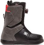 DC Scout Boa Snowboard Boot - Men's Grey/Black, 9.0