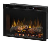 Dimplex Multi-Fire XHD 26" Firebox with Logs (Model: XHD26L), 5118 BTU, 120 Volt, 1500 Watt, Black