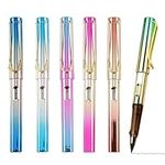 qijiefenCC Everlasting Pencil,6pcs Infinity Pencil,Reusable Inkless Pencil for Writing,for Sketch, Drawing, School Supplies