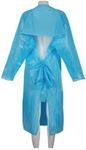 Disposable Protective Clothing Isolation Suit Surgical Gown Non-woven Workwear Outdoor Protective Clothing Dustproof Waterproof Outdoor Anti-fog Elastic Cuffs Disposable Protective Clothing Apron, Non