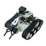 Yahboom Raspberry Pi 5-4GB Robot Track Tank Car Kit with Robotic Arm Artificial Intelligence Learning Electronic Programming for Teens Adults (Transbot-SE with Pi 5 4G)